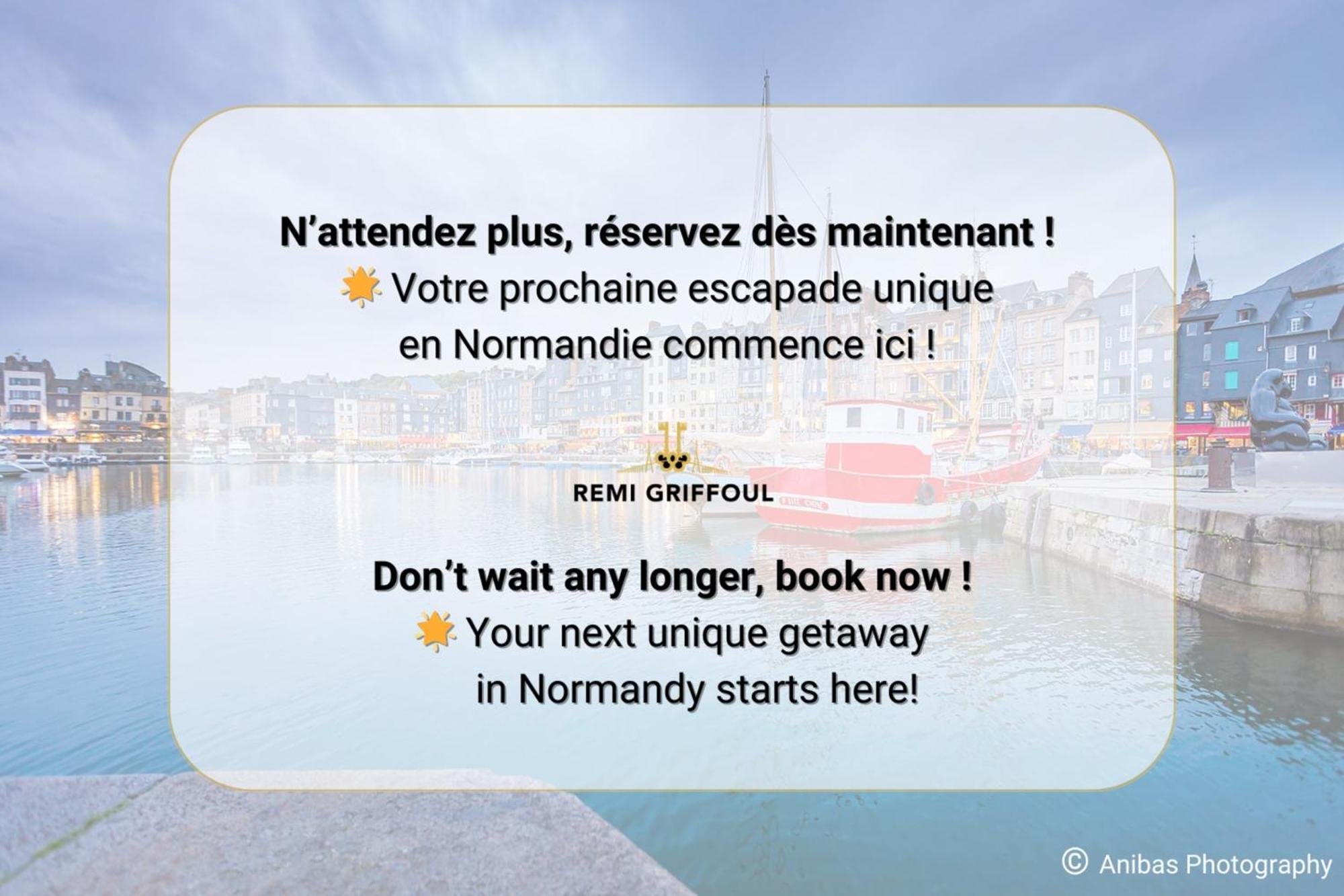 Le Repere De Popeye Beautiful Apartment Honfleur 4 Guests מראה חיצוני תמונה
