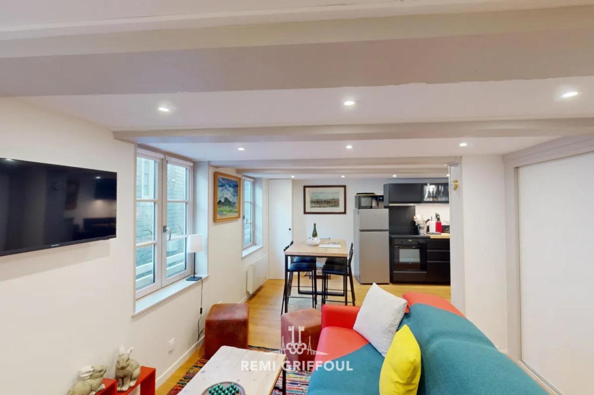 Le Repere De Popeye Beautiful Apartment Honfleur 4 Guests מראה חיצוני תמונה